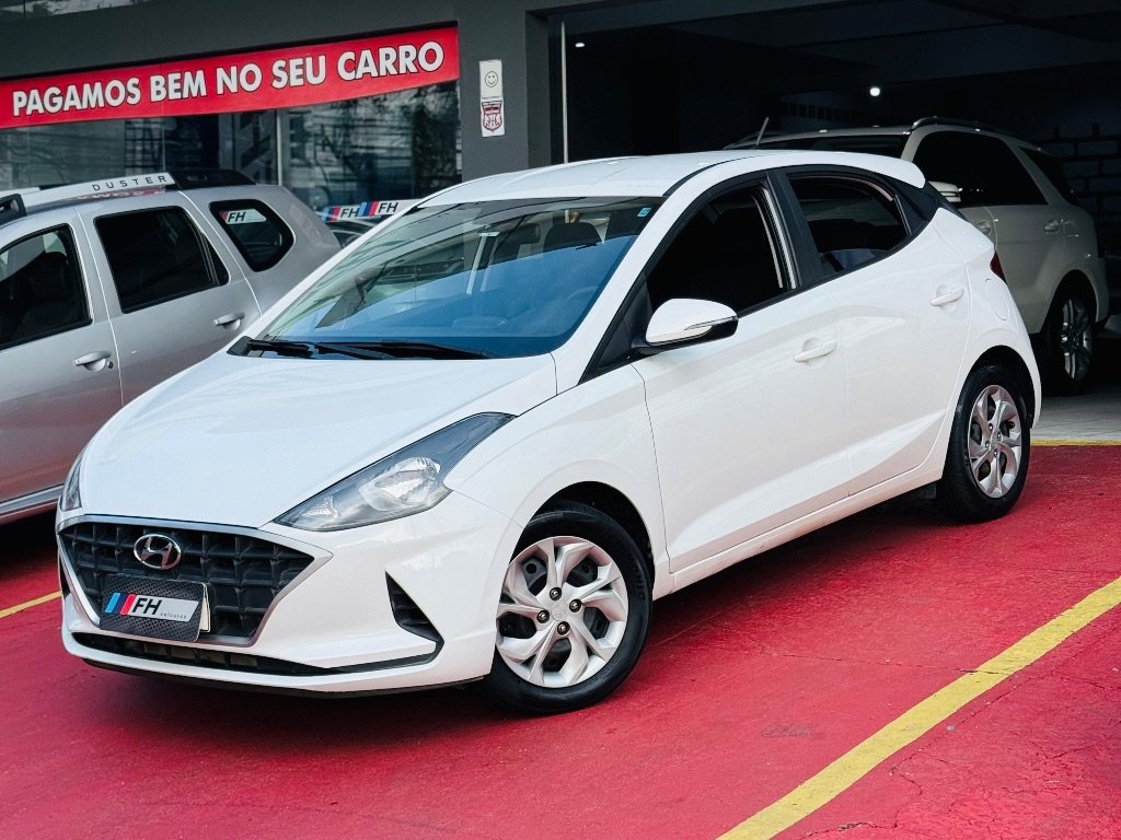 Hyundai HB20 Vision 1.0 Flex 12V Mec. na cor Branco em Florianópolis / SC - 24096