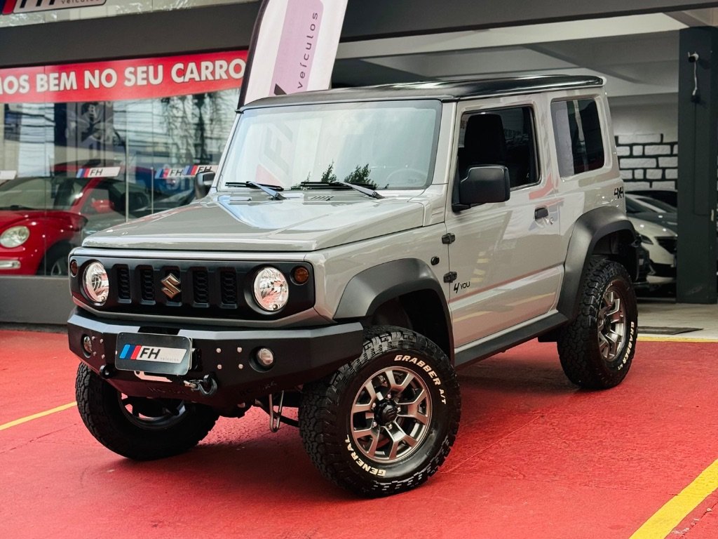 Suzuki Jimny Sierra 4YOU ALLGRIP 1.5 16V Mec. na cor Cinza em Florianópolis / SC - 24114