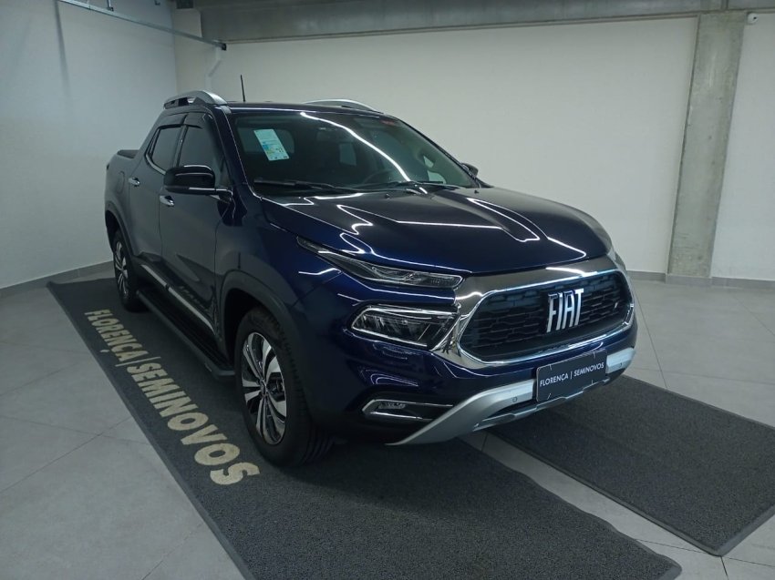 Fiat Toro Volcano 1.3 T270 4x2 Flex Aut. na cor Azul em Curitiba / PR - 24311