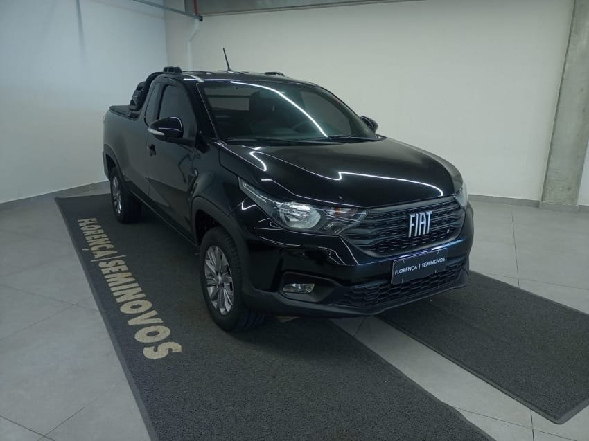 Fiat Strada Freedom 1.3 Flex 8V CS Plus na cor Preto em Curitiba / PR - 24323