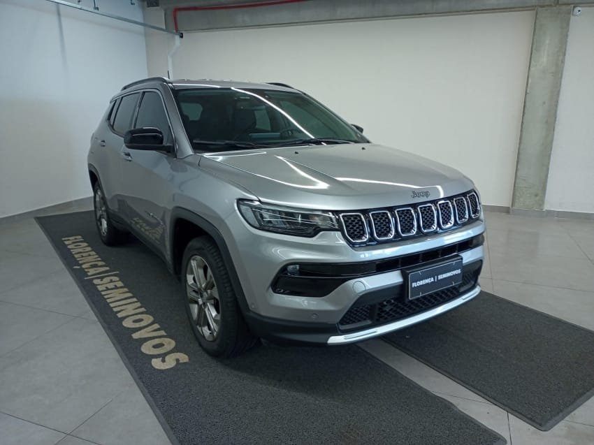 Jeep COMPASS LONG. T270 1.3 TB 4x2 Flex Aut. na cor Cinza em Curitiba / PR - 24327