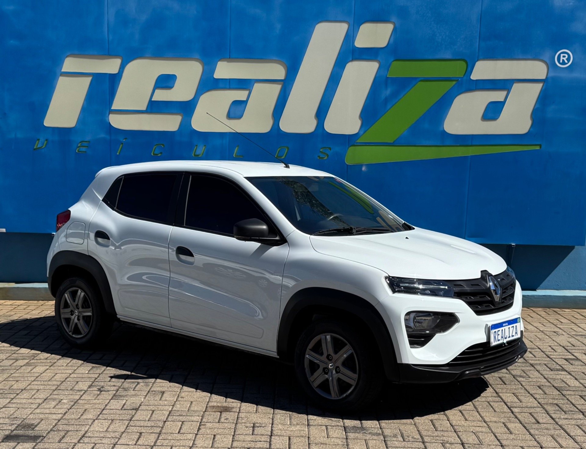 Renault Kwid Zen 1.0 Flex 12V 5p Mec. na cor Branco em Guarapuava / PR - 24410