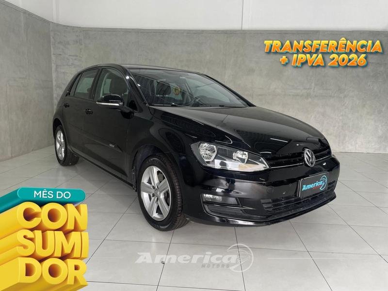 Volkswagen Golf Comfortline 1.6 MSI Total Flex Aut. na cor Preto em Curitiba / PR - 24505