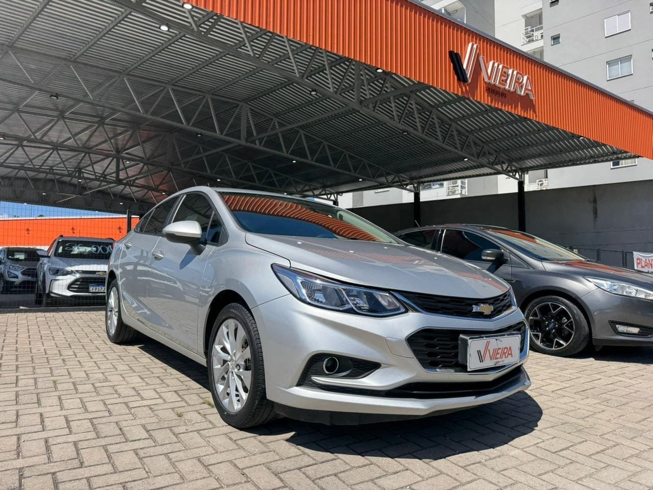 Chevrolet Cruze LT 1.4 16V Turbo Flex 4p Aut. na cor Cinza em Brusque / SC - 24543
