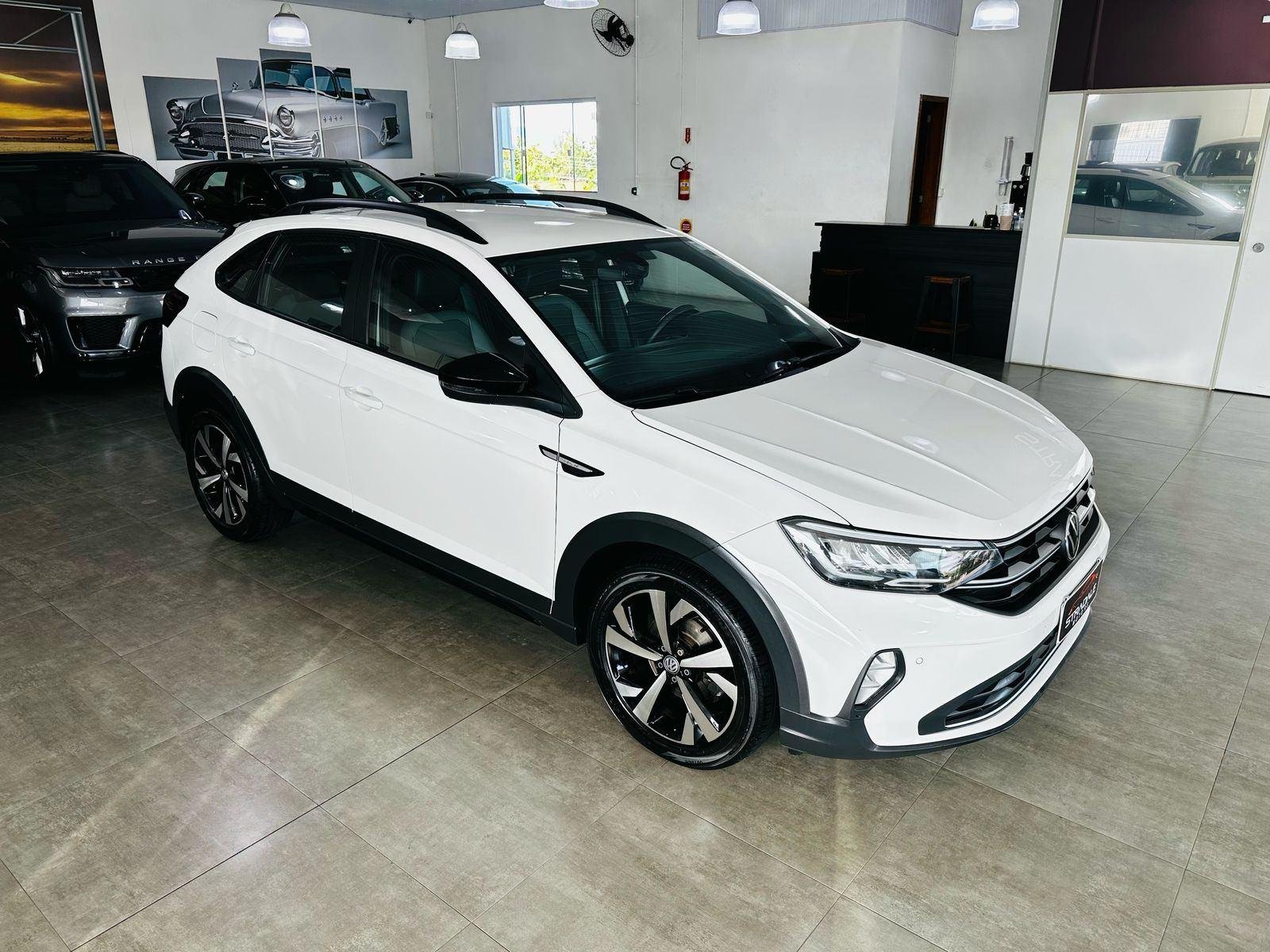 Volkswagen Nivus Highline 1.0 200 TSI Flex Aut. na cor Branco em Gaspar / SC - 24609