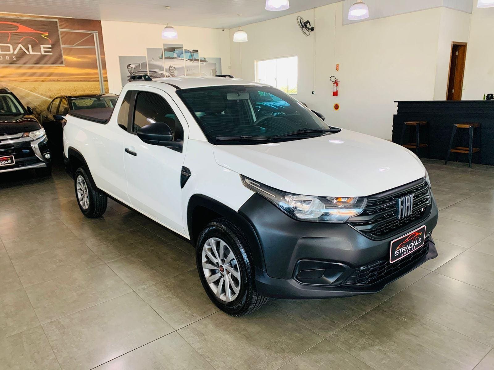Fiat Strada Endurance 1.3 Flex 8V CS Plus na cor Branco em Gaspar / SC - 24620
