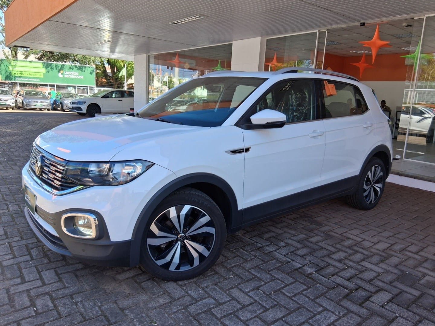 VW - VolksWagen T-Cross Hig. 250 TSI 1.4 Flex 16V 5p Aut na cor Branco em Cascavel / PR - 24781