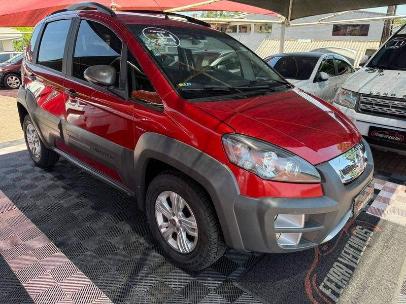 Fiat Idea Adv./ Adv.LOCK.Dualogic 1.8 Flex 5p na cor Vermelho no Viamão / RS - 25