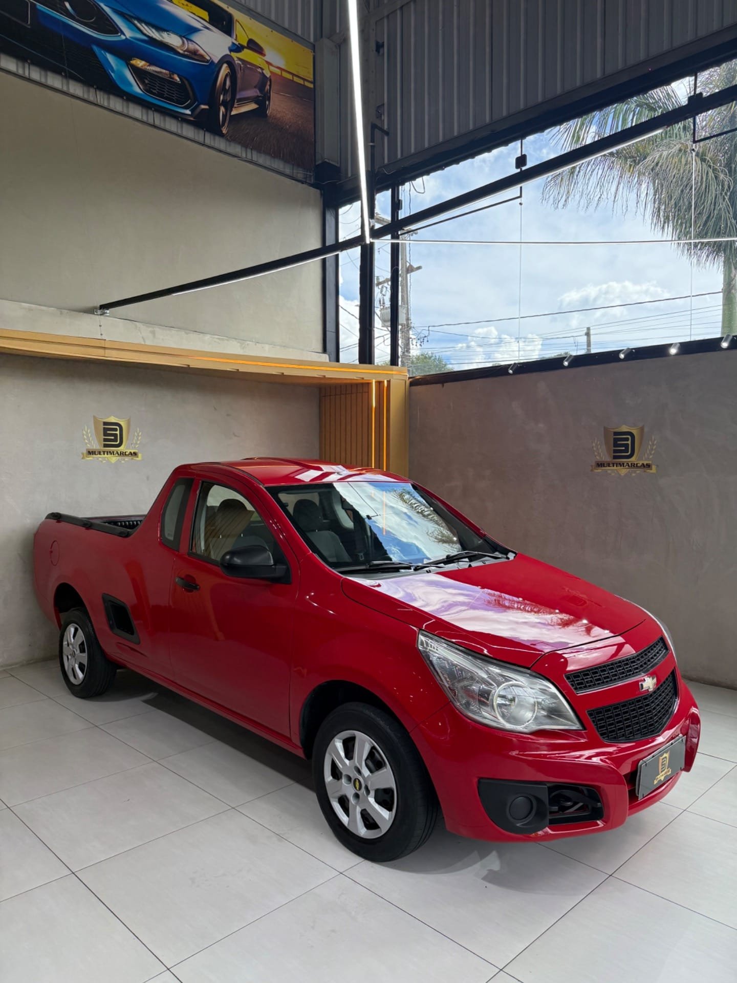 Chevrolet MONTANA LS 1.4 ECONOFLEX 8V 2p na cor Vermelho em Ponta Grossa / PR - 25155