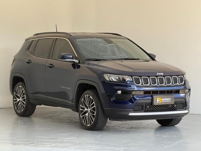 Jeep Compass LIMITED T270 1.3 TB 4x2 Flex Aut na cor Azul em Curitiba / PR - 25169