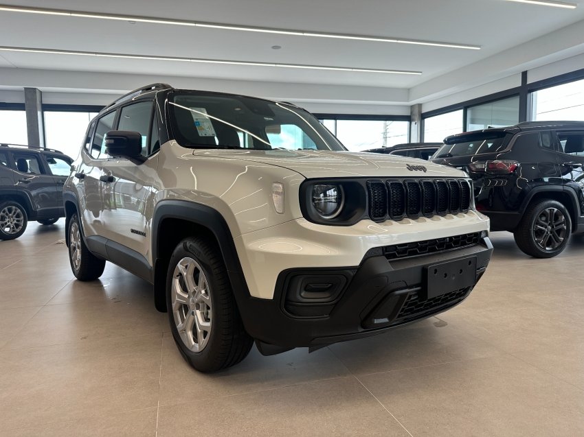 Jeep Renegade Altitude T270 1.3 TB Flex Aut. na cor Branco em Curitiba / PR - 25288