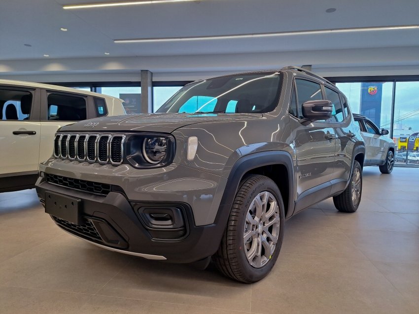 Jeep Renegade Long. T270 1.3 TB 4x2 Flex Aut. na cor Cinza em Curitiba / PR - 25293