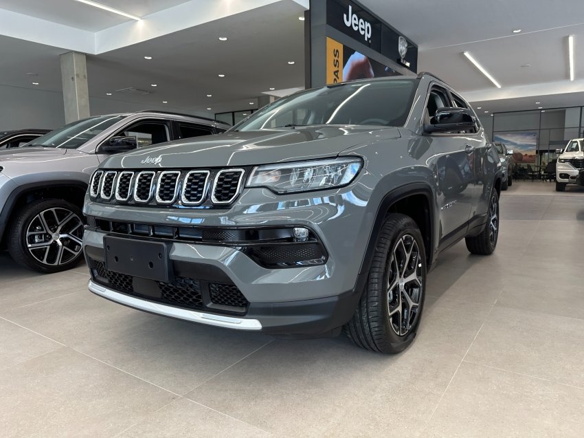 Jeep Compass LONG. T270 1.3 TB 4x2 Flex Aut. na cor Cinza em Curitiba / PR - 25307