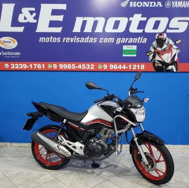 Honda CG 160 TITAN  na cor Cinza em Curitiba / PR - 25370