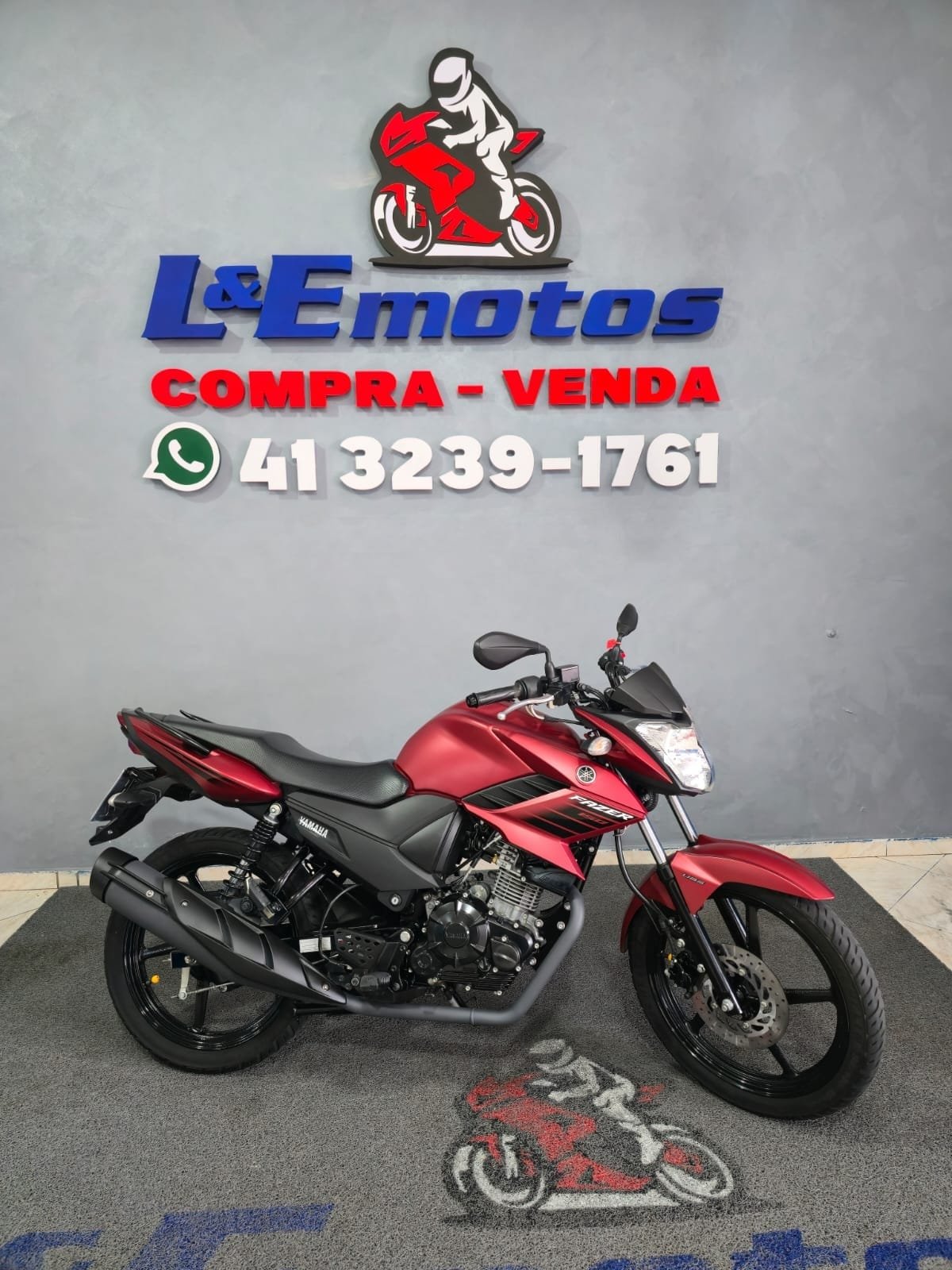 YAMAHA FZ15 150 FAZER FLEX  na cor Vermelho em Curitiba / PR - 25387