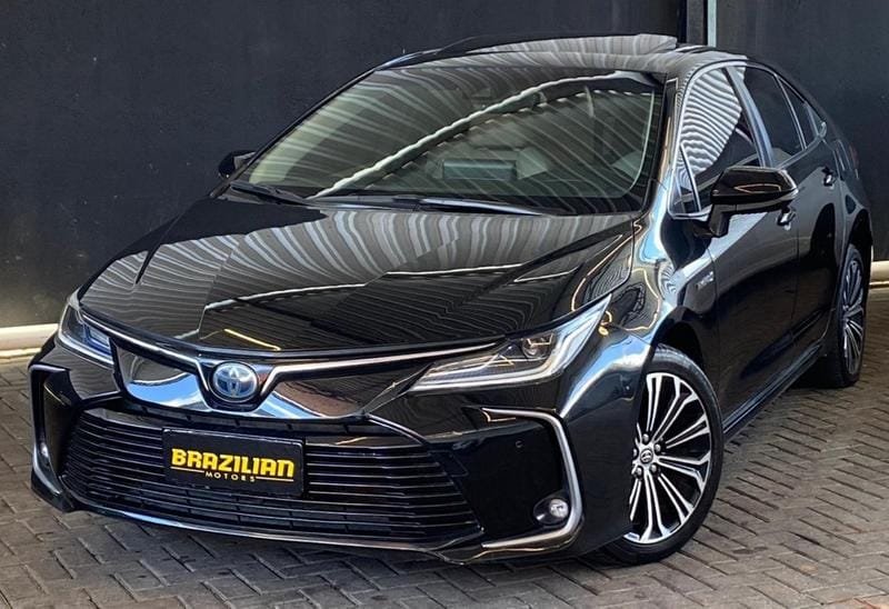 Toyota Corolla Altis Prem. 1.8 Aut. (Híbrido) na cor Preto em Curitiba / PR - 25575