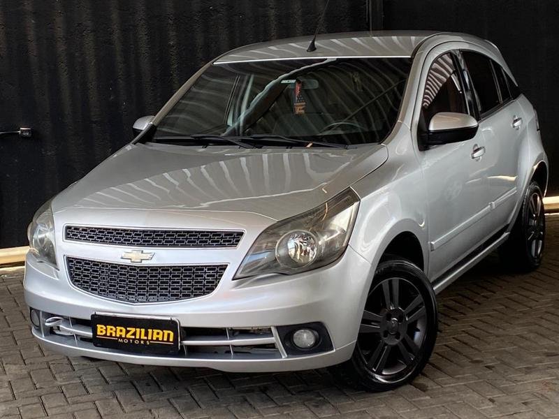 Chevrolet AGILE LTZ 1.4 MPFI 8V FlexPower 5p na cor Cinza em Curitiba / PR - 25579