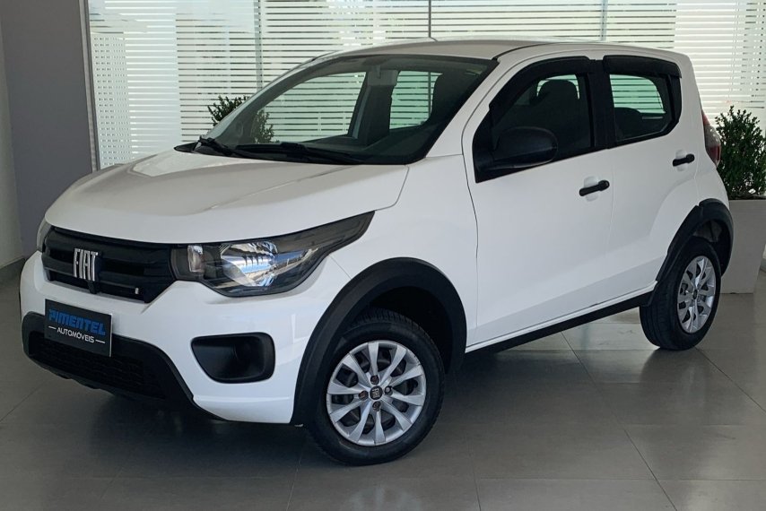 Fiat Mobi LIKE 1.0 Fire Flex 5p. na cor Branco em Ponta Grossa / PR - 25811
