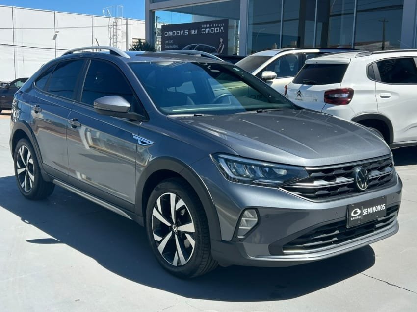 Volkswagen Nivus Highline 1.0 200 TSI Flex Aut. na cor Cinza em Maringá / PR - 2594