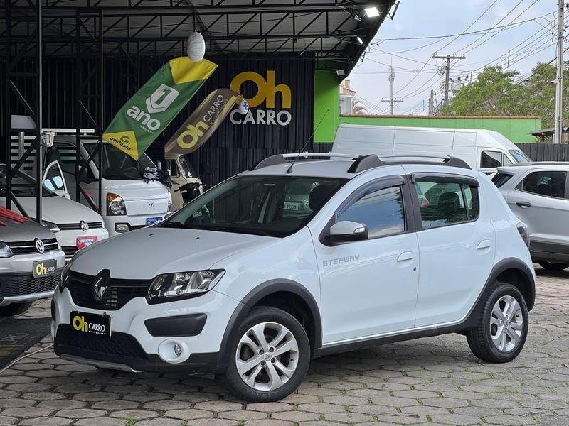 Renault SANDERO STEPWAY Hi-Power 1.6 8V 5p na cor Branco em Curitiba / PR - 25951