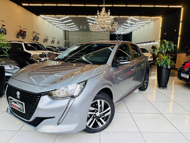 Peugeot 208 Active 1.0 Flex 5p Mec. na cor Cinza em Londrina / PR - 25987