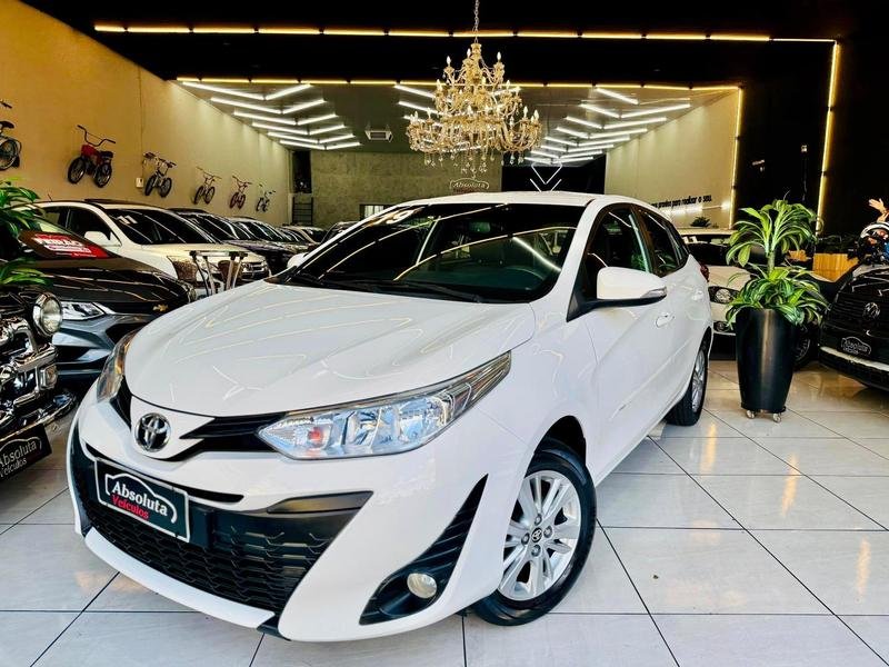Toyota YARIS XL Plus Tech 1.3 Flex 16V Aut. na cor Branco em Londrina / PR - 25990