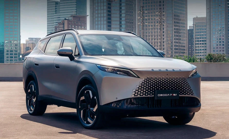 Omoda 7 Luxury 1.5 TB FWD na cor Cinza em Itajaí / SC - 2603