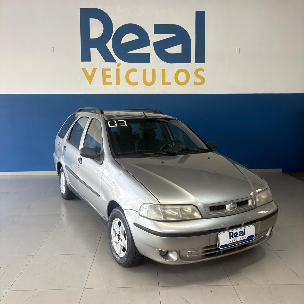 Fiat Palio Weekend ELX 1.0 mpi Fire 16V na cor Cinza em Ponta Grossa / PR - 26184