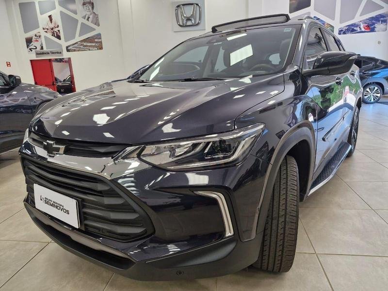 Chevrolet Tracker Premier 1.2 Turbo 12V Flex Aut. na cor Cinza em Londrina / PR - 26335