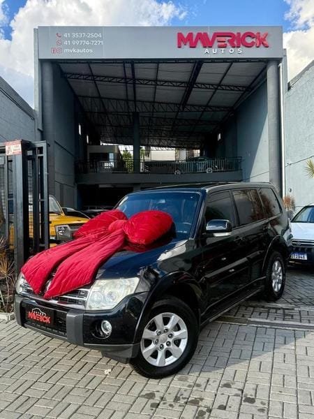 Mitsubishi Pajero 3.2 4x4 T.I. Dies. 5p Aut na cor Preto em Colombo / PR - 2676