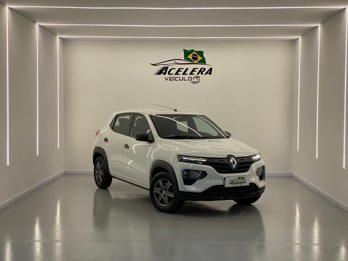 Renault Kwid Zen 1.0 Flex 12V 5p Mec. na cor Branco em Guarapuava / PR - 2761