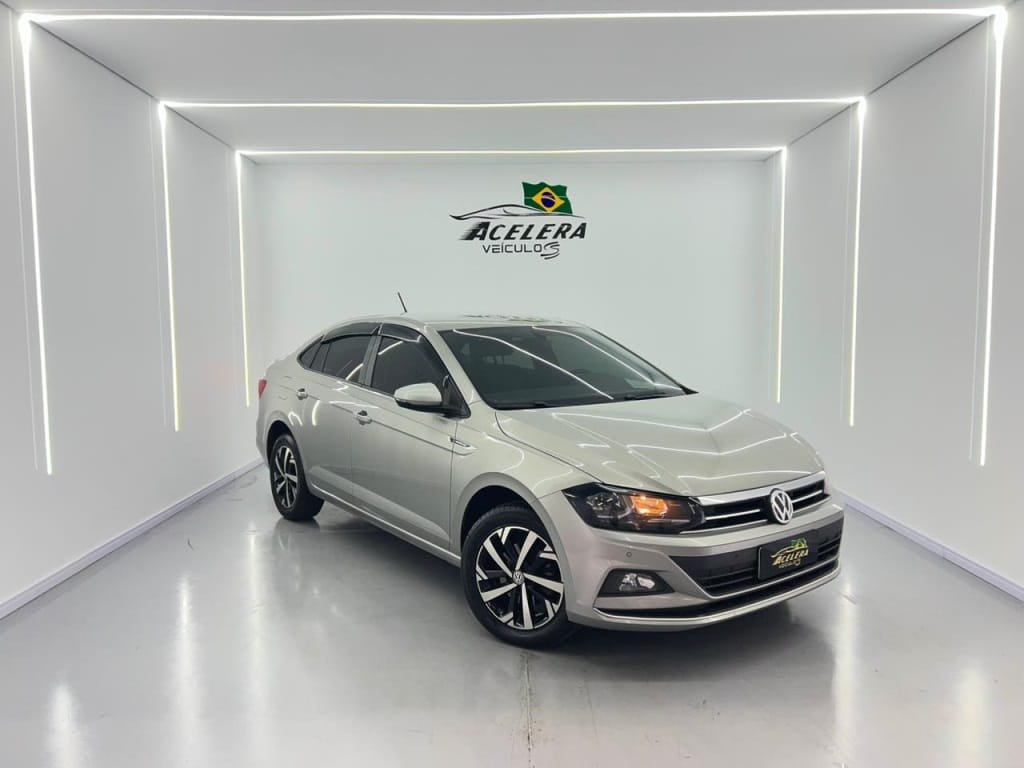 Volkswagen Virtus Comfort. 200 TSI 1.0 Flex 12V Aut na cor Cinza em Guarapuava / PR - 2769