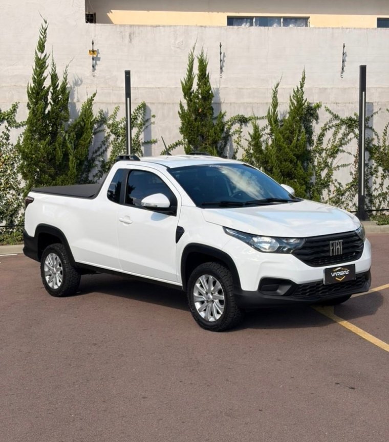 Fiat Strada 1.3 mpi Fire 8V 67cv CS na cor Branco em Ponta Grossa / PR - 2818