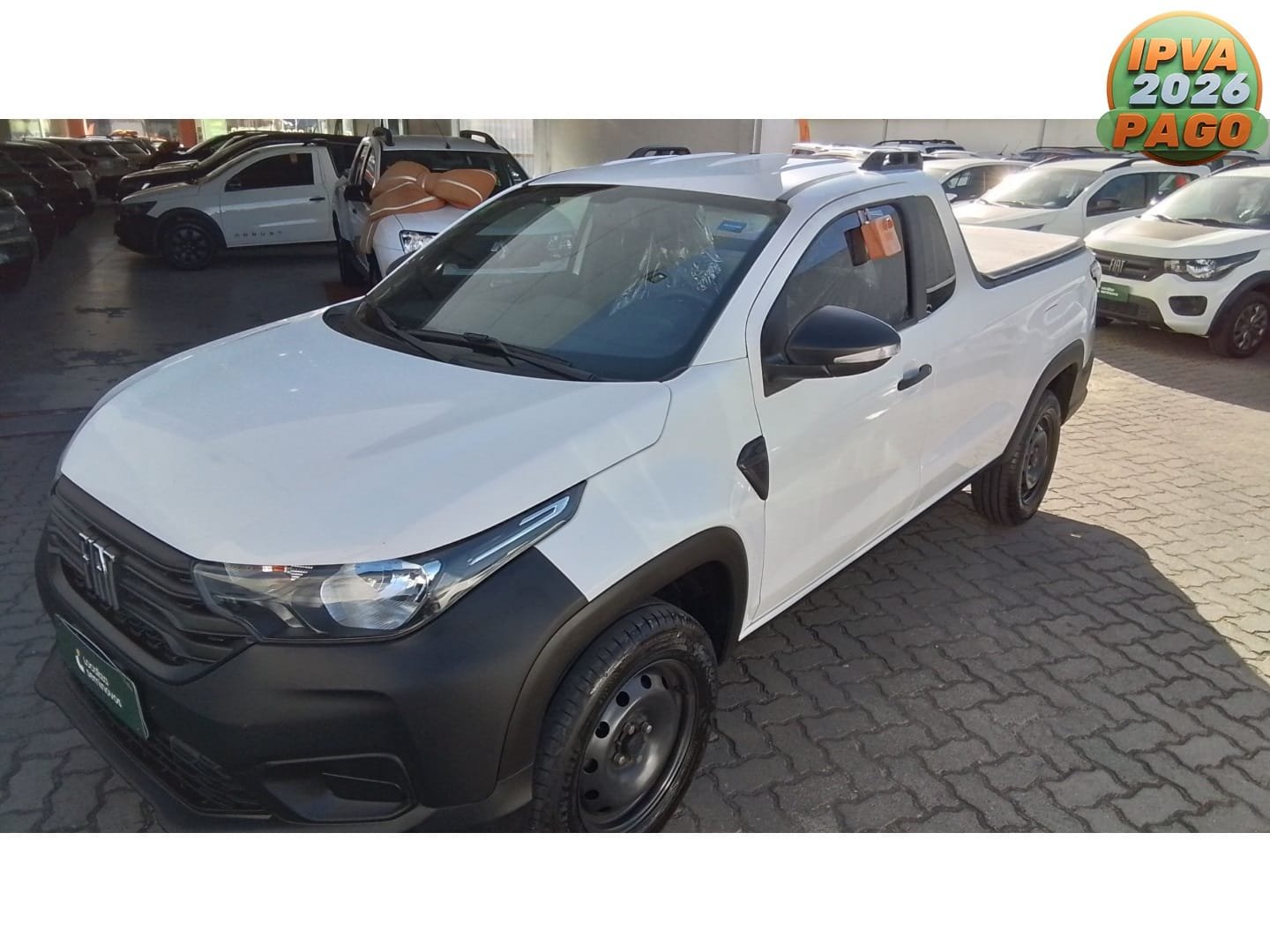 Fiat Strada 1.3 mpi Fire 8V 67cv CS na cor Branco no Pelotas / RS - 28676