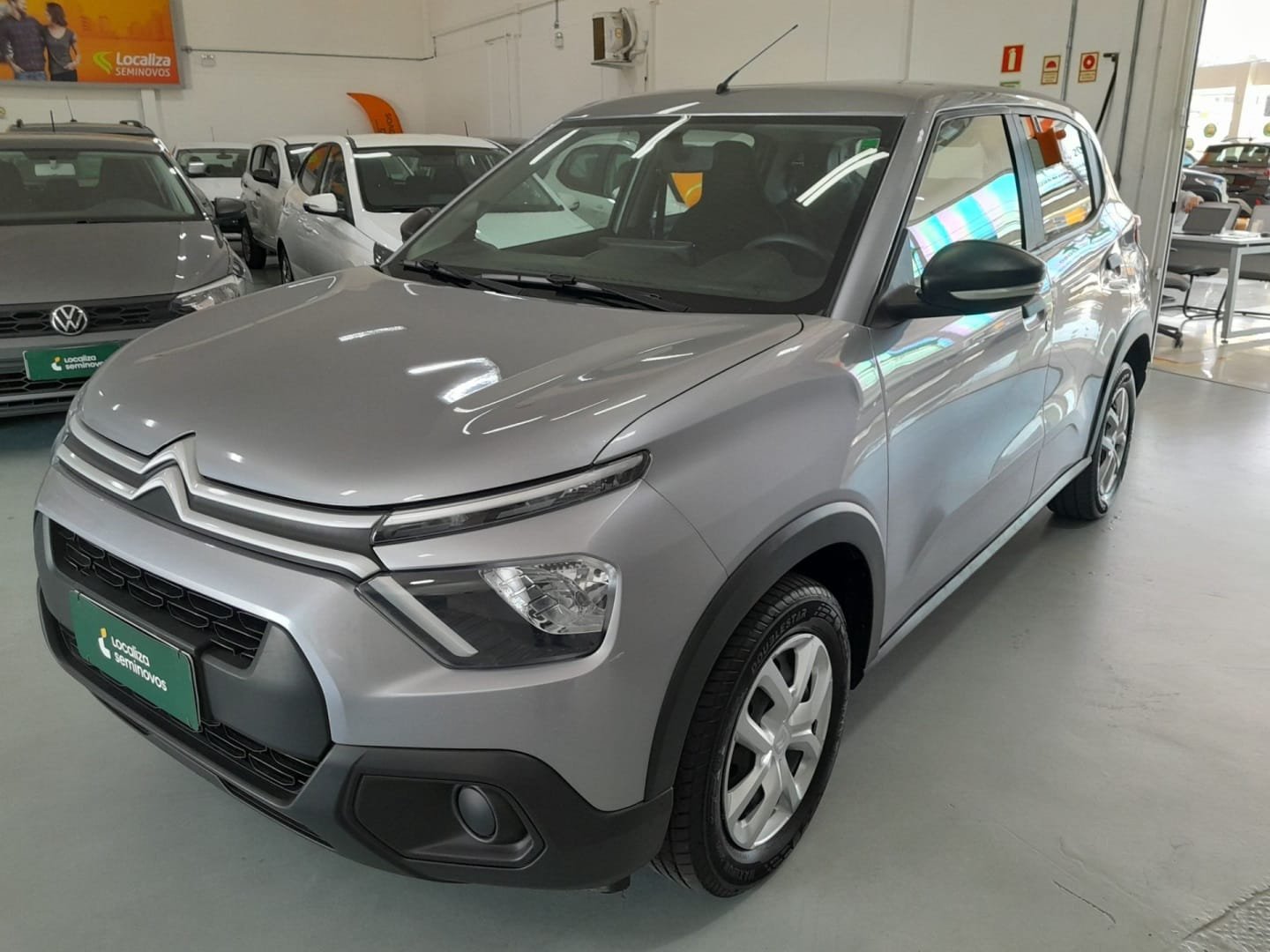 Citroën C3 Feel 1.0 Flex 6V 5p Mec. na cor Cinza no Gravataí / RS - 28834