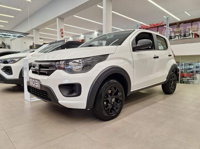 Fiat Mobi LIKE 1.0 Fire Flex 5p. na cor Branco em Paranaguá / PR - 2910