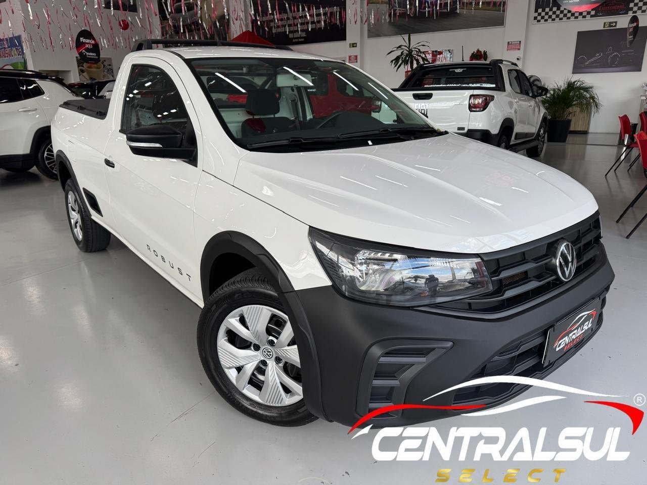Volkswagen Saveiro Robust 1.6 Total Flex 8V na cor Branco em São Mateus do Sul / PR - 29336