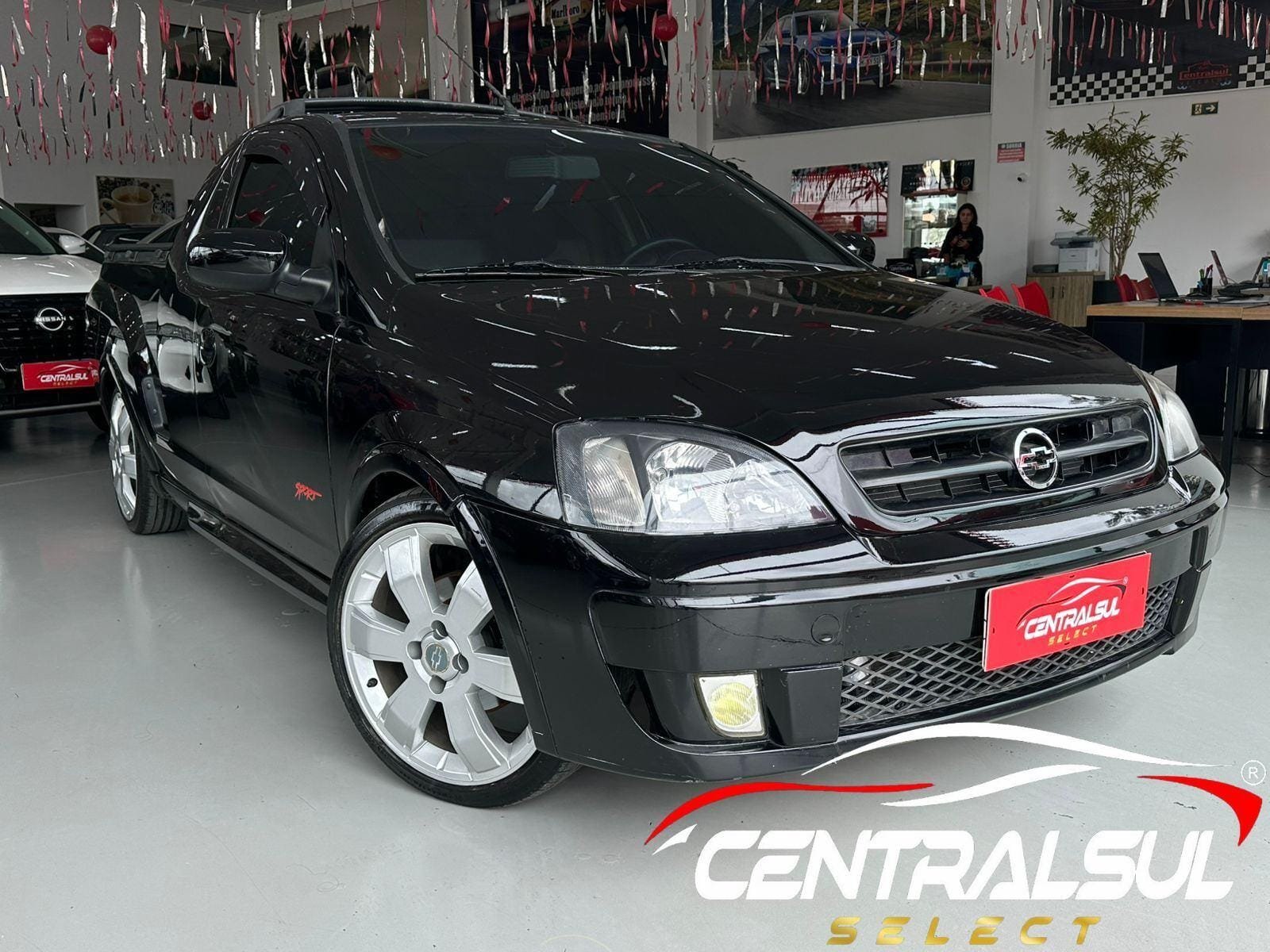 Chevrolet Montana Sport 1.8 MPFI FlexPower 8V na cor Preto em São Mateus do Sul / PR - 29346