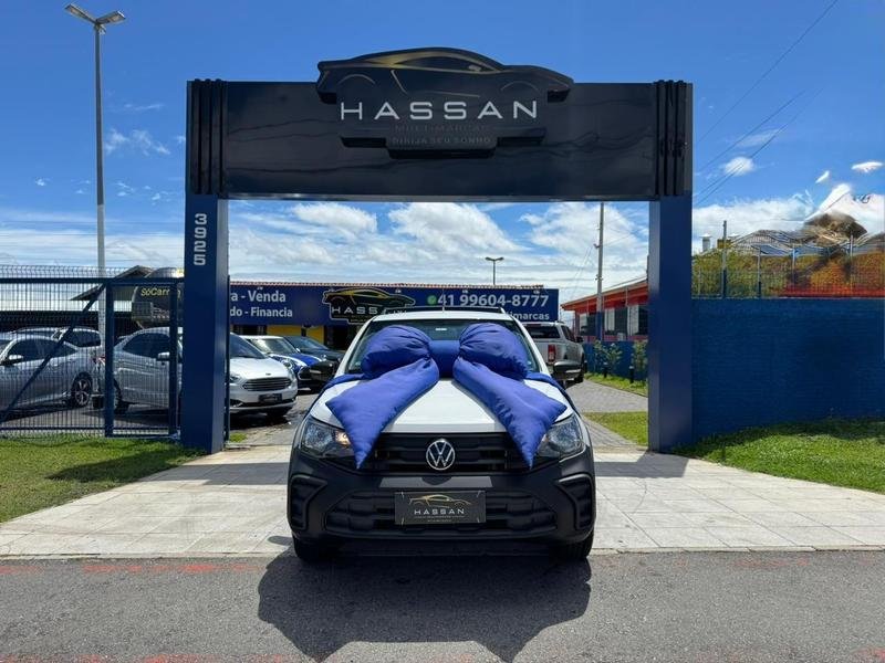 Volkswagen Saveiro Robust 1.6 Total Flex 16V na cor Branco em Curitiba / PR - 2955