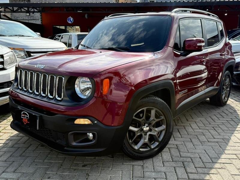Jeep Renegade Longitude 1.8 4x2 Flex 16V Aut. na cor Vermelho em Curitiba / PR - 29659