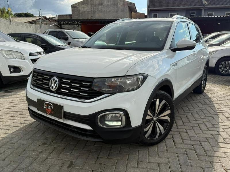 Volkswagen T-Cross Comfor. 200 TSI 1.0 Flex 5p Aut. na cor Branco em Curitiba / PR - 29664