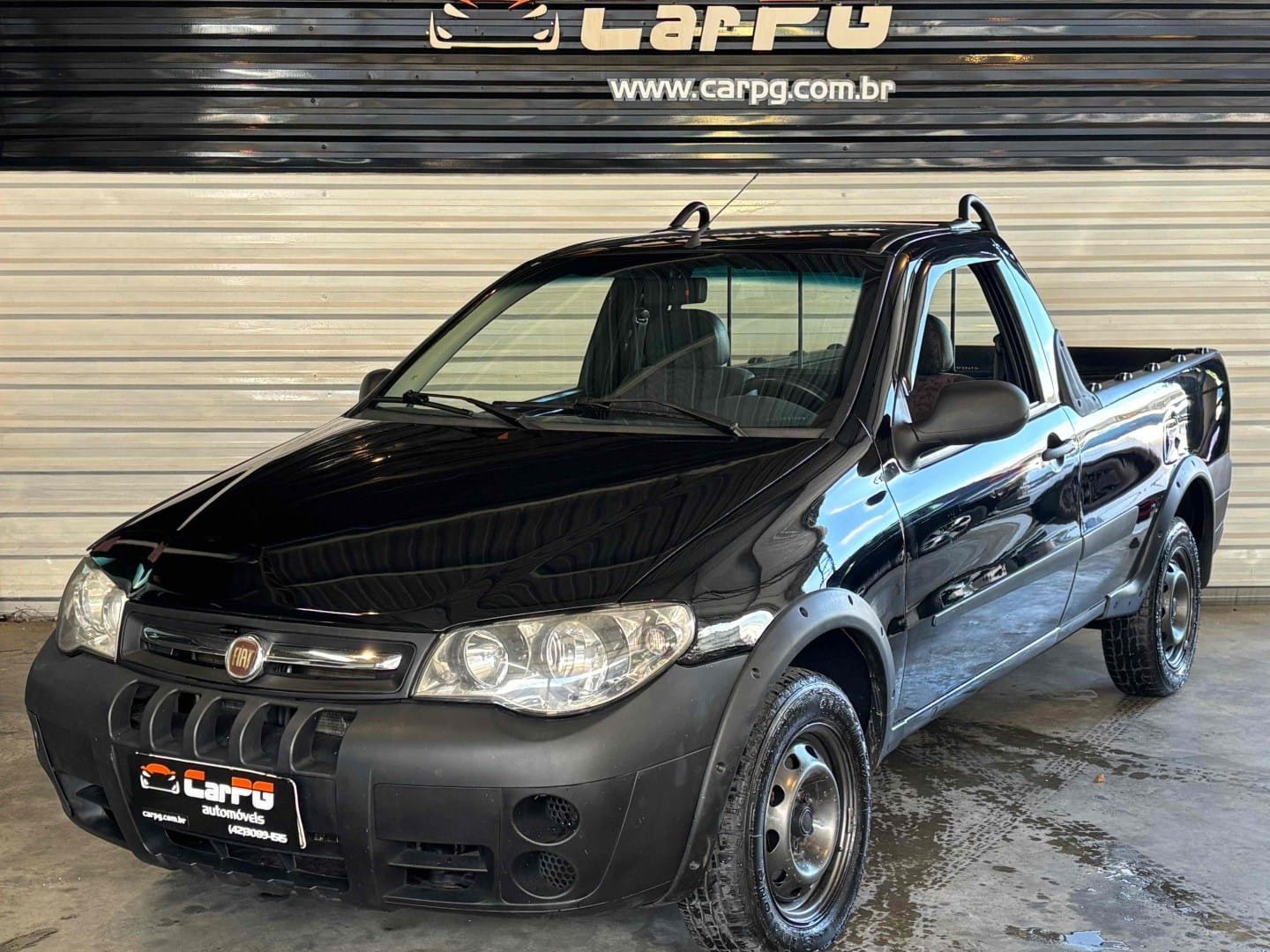 Fiat Strada 1.4 mpi Fire Flex 8V CS na cor Preto em Ponta Grossa / PR - 29702