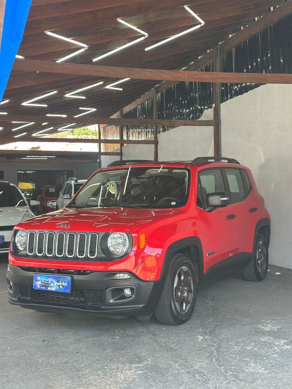 Jeep Renegade Sport 1.8 4x2 Flex 16V Aut. na cor Vermelho em Campinas / SP - 2975