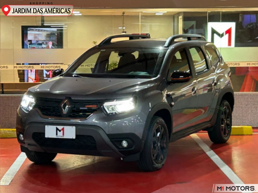 Renault DUSTER Iconic Plus 1.3 TB 16V Flex Aut. na cor Cinza em Curitiba / PR - 29865