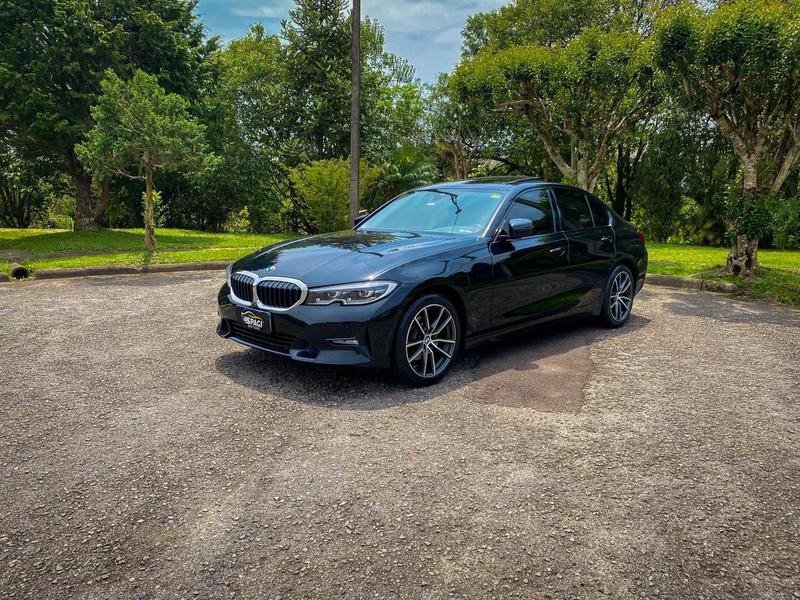 BMW 320i 2.0 TB M Sport A.Flex/M.Sport 4p na cor Preto em São José dos Pinhais / PR - 29973