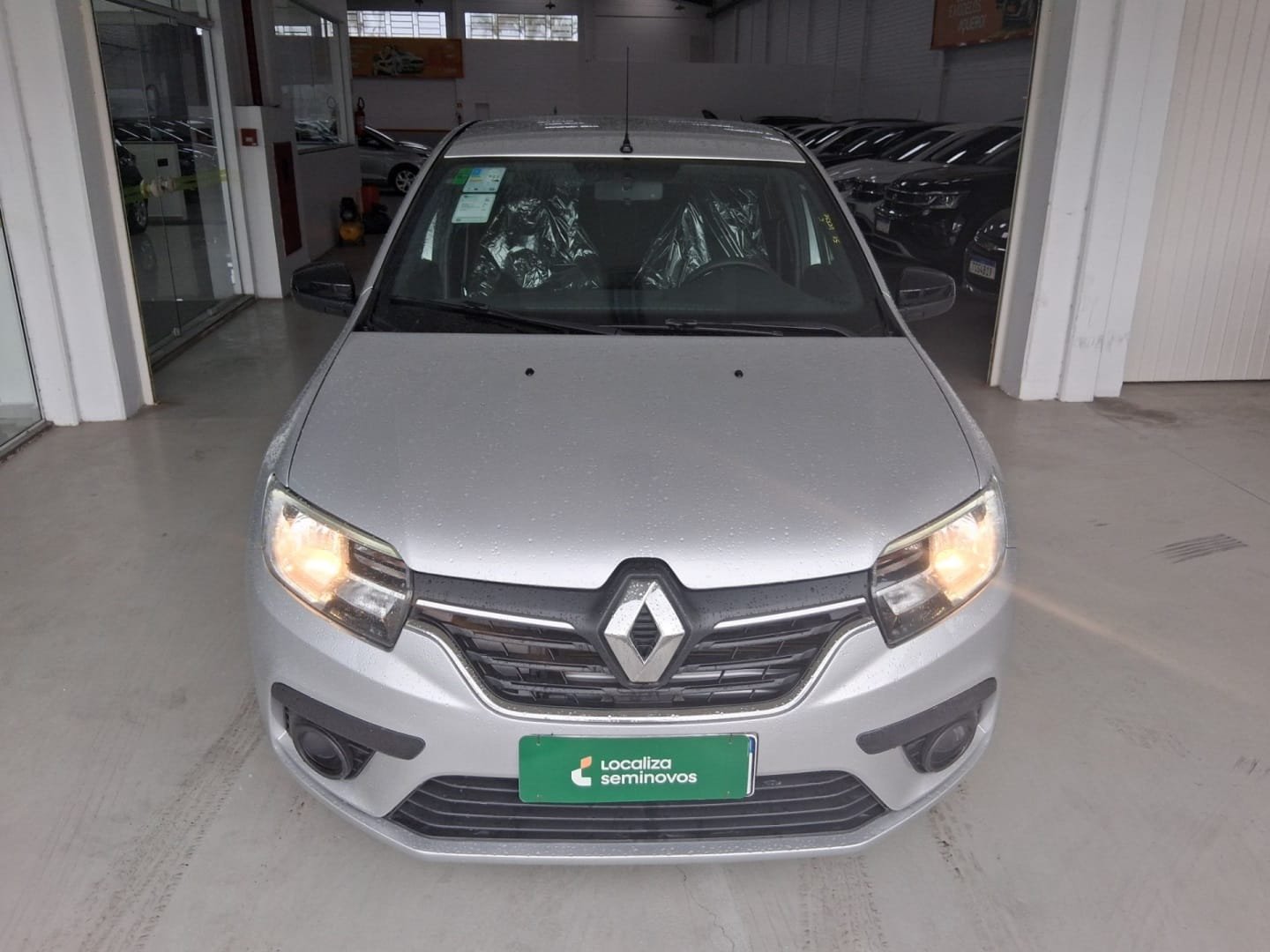 Renault Logan Zen Flex 1.0 12V 4p Mec. na cor Cinza em São José / SC - 30701