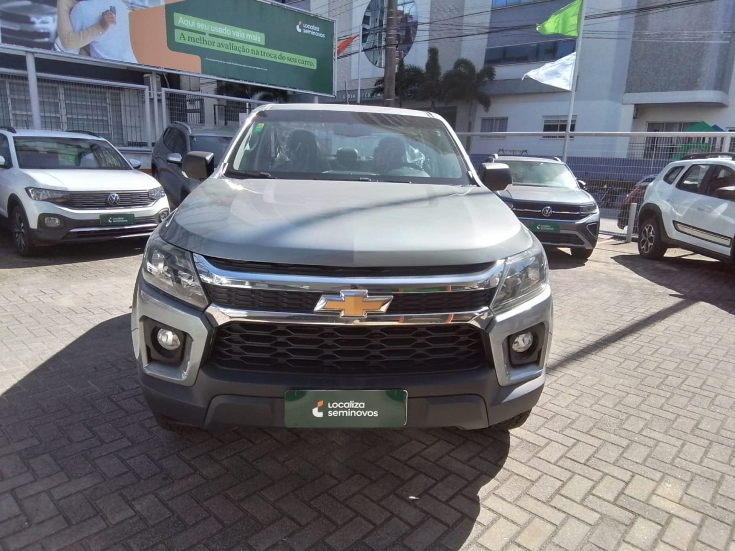 Chevrolet S10 Pick-Up LT 2.8 TDI 4x4 CD Diesel Aut na cor Cinza em Criciúma / SC - 31700