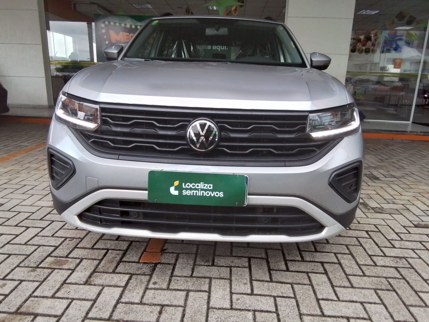 Volkswagen T-Cross 200 TSI 1.0 Flex 12V 5p Aut. na cor Cinza em Criciúma / SC - 31724