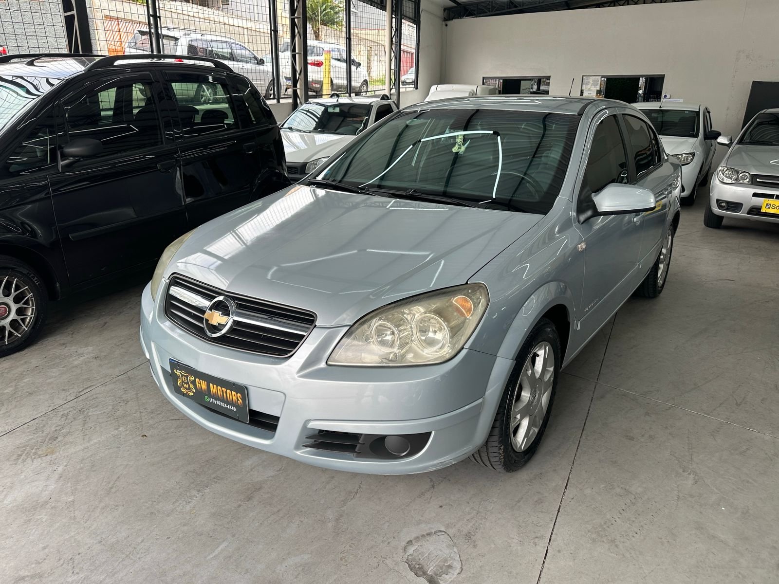 Chevrolet Vectra Elegan. 2.0 MPFI 8V FlexPower Mec na cor Cinza em Campinas / SP - 3205
