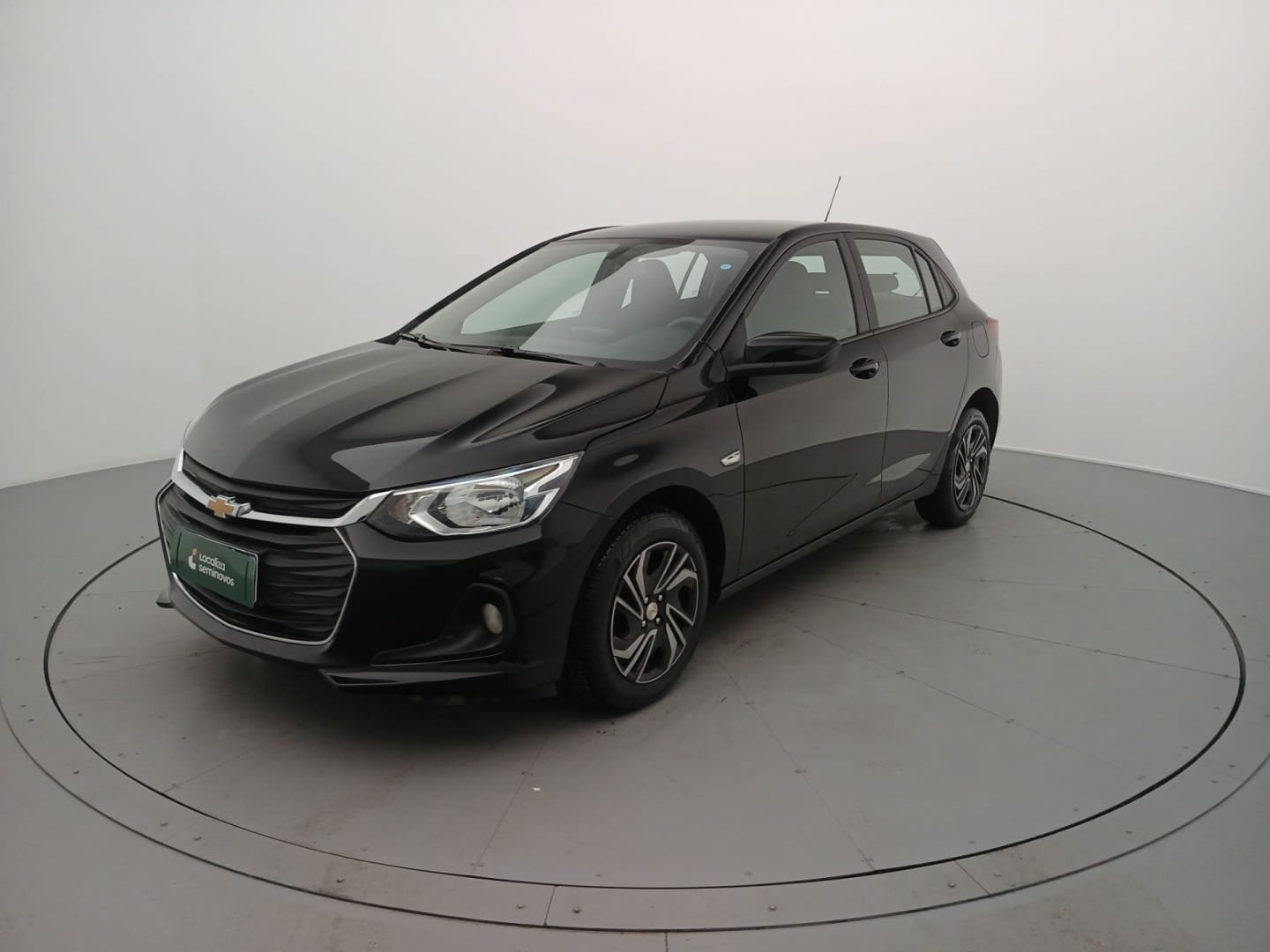GM - Chevrolet ONIX HATCH LT 1.0 12V TB Flex 5p Mec. na cor Preto em Blumenau / SC - 32162